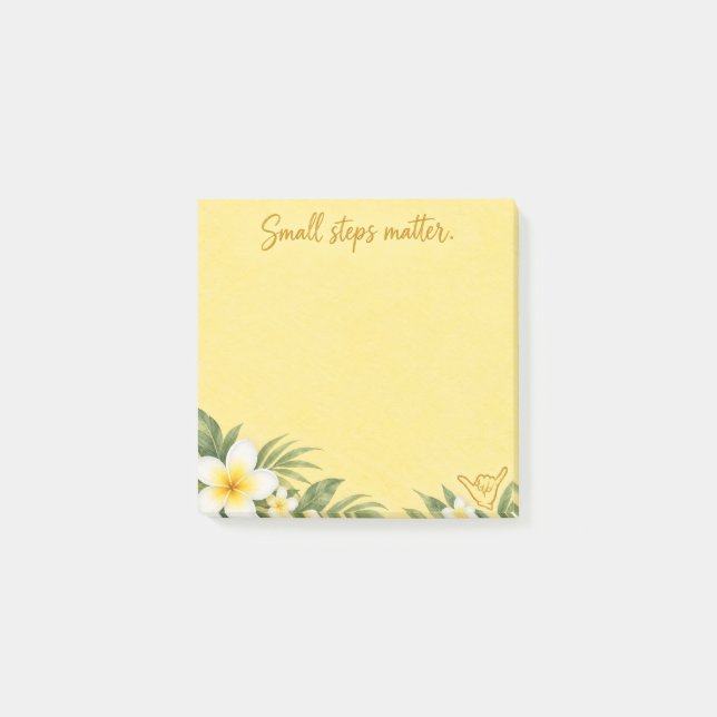 Post-it® Petits pas comptent Post It notes (Devant)