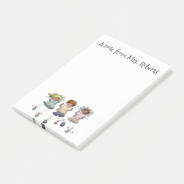 Post-it® Petits personnages attachants  (Incliné)