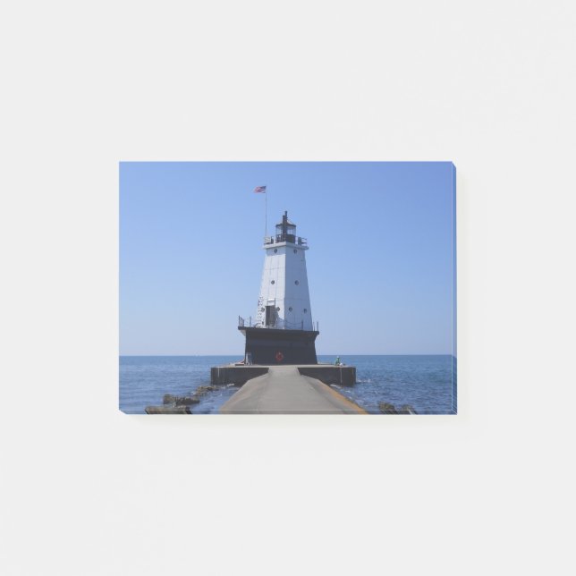 Post-it® Phare de North Pierhead, Ludington, MI (Devant)