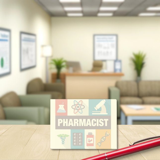 Post-it® Pharmacien Professionnel Iconique Conçu (Créateur téléchargé)