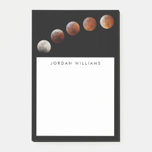 Post-it® Phases de Pleine lune Total Éclipse lunaire   Colo