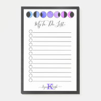 Phases Lune Noire Glam Liste des tâches Nom du mon
