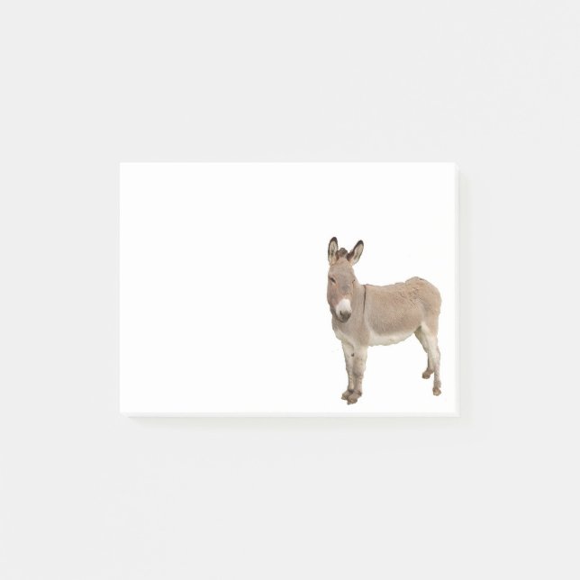 Post-it® Photo de Burro à Donkey Cute (Devant)