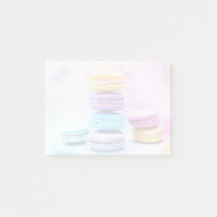 Post-it® Photo de macarons colorés et délicieux
