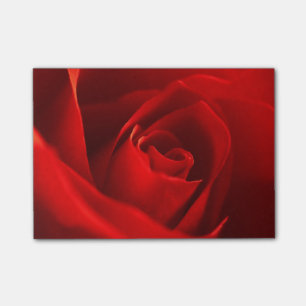 Post-it® Photo de rose rouge