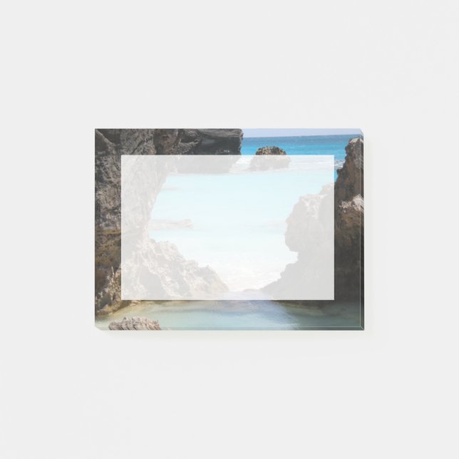 Post-it® Photo de Tropical Island Coast & Sea (Devant)