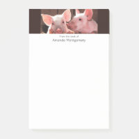 Photo d'un animal de porcelets roses mignons