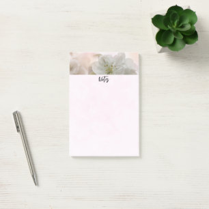 Post-it® Photo en fleurs de pomme blanche