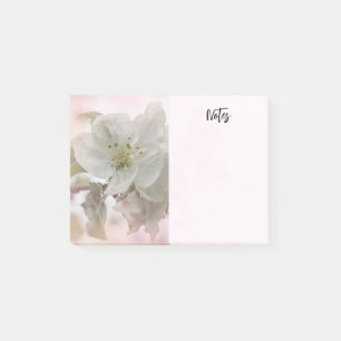 Post-it® Photo en fleurs de pomme blanche