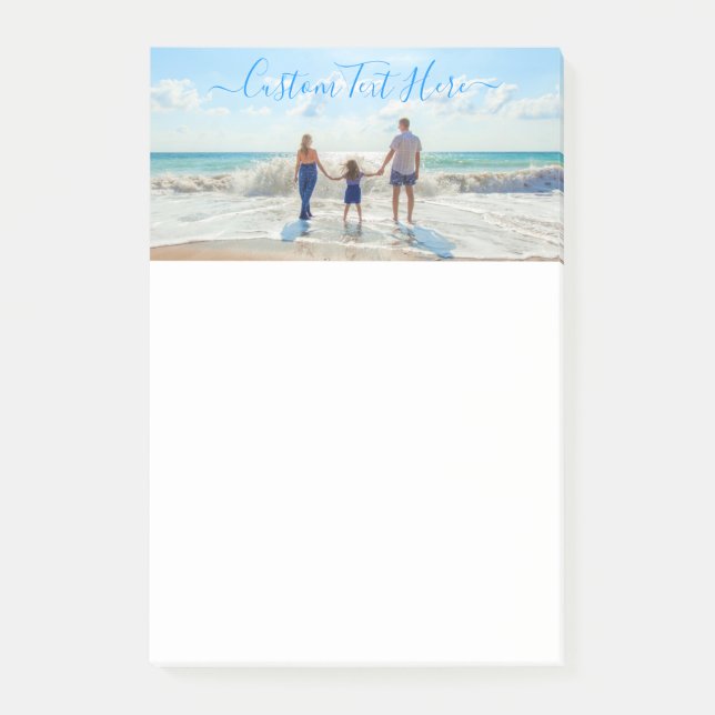 Post-it® Photo et texte personnalisés avec votre famille (Devant)