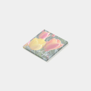 Post-it® Photo florale avec couleur adoucie