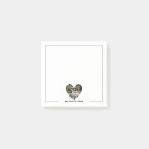 Post-it® Photo personnelle Heart Frame Modern Calligraphy