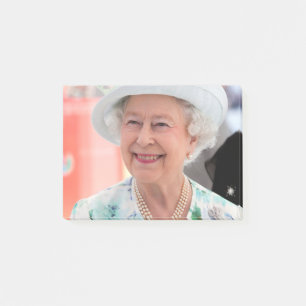 Post-it® Photo professionnelle de HM Queen Elizabeth II Abu