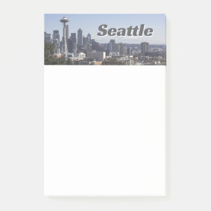 Post-it® Photo Seattle Washington Skyline