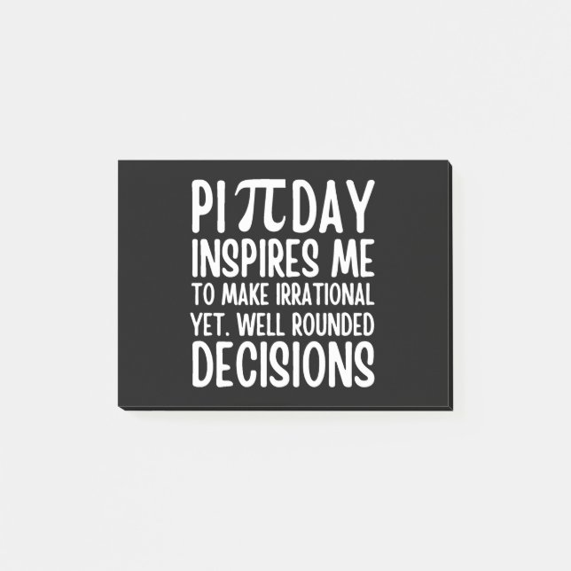 Post-it® Pi Day Funny (Devant)