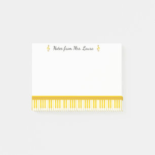 Post-it® Piano-clavier Gold Instrument de musique pour pian