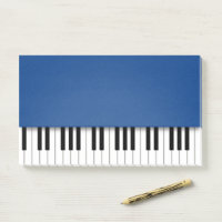 Piano Keyboard Fun Blue Music
