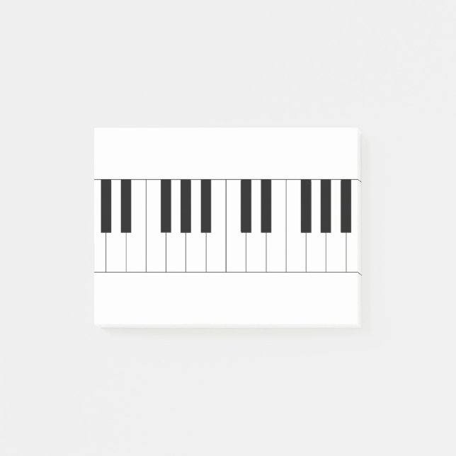 Post-it® piano, touches de piano (Devant)