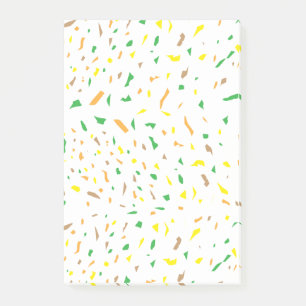 Post-it® Pièces colorées de Terrazzo