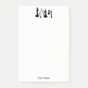 Post-it® Pièces d'échecs Art Vintage #2