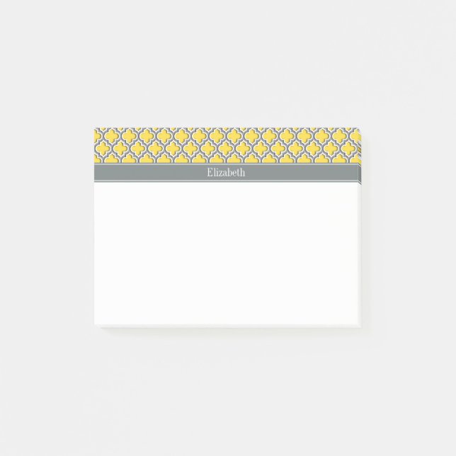 Post-it® Pineapple Dk Gray Moroccan #5DS Char (Devant)