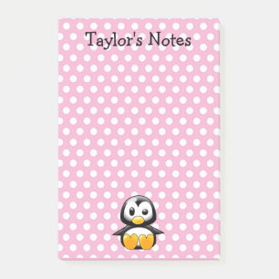Post-it® Pingouin caricature sur mesure