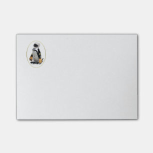 Post-it® Pingouin portant un engin de hockey
