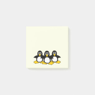 Post-it® Pingouins mignonette Jaune mignonne