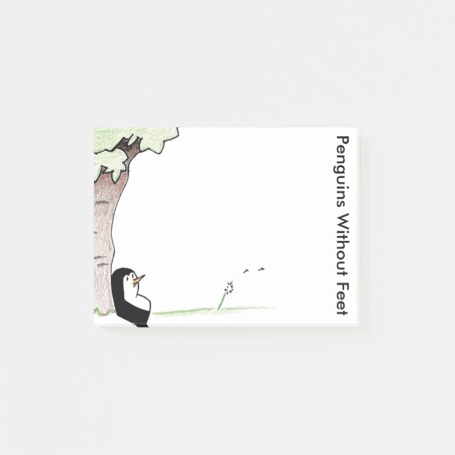 Post-it® Pingouins sans pieds (Devant)