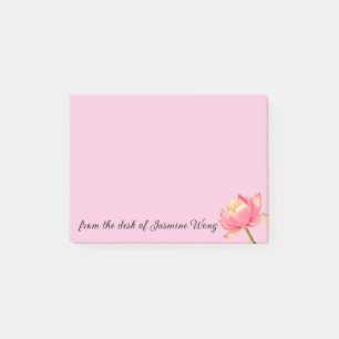 Post-it® Pink Sacré Lotus personnel