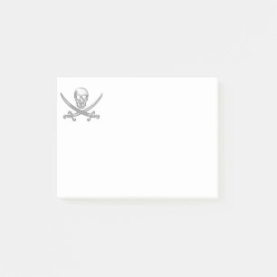 Post-it® Pirate Skull & Shones d'épée (TLAPD)