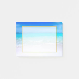 Post-it® Plage tropicale avec mer turquoise