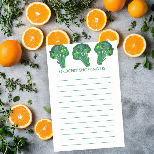 Post-it® Plan de repas de la liste des magasins d'alimentat