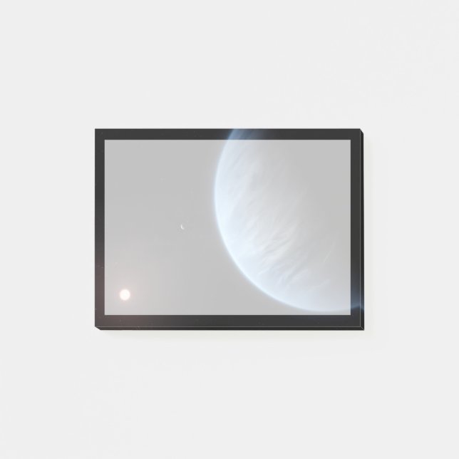 Post-it® Planète K2-18b, Étoile Hôte Et Planète Accompagnan (Devant)