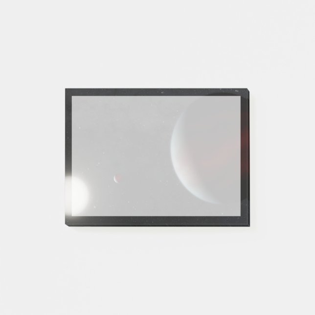 Post-it® Planètes Orbitant L'Étoile Solaire Epic 249731291 (Devant)