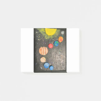 Post-it® planètes soleil astronomie astrologie mercure venu