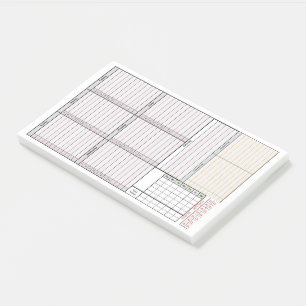 Post-it® Planificateur hebdomadaire avec le Mini-Mois, le