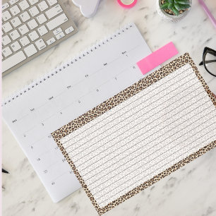 Post-it® Planifiez avec moi   Élégant Empreinte de léopard 