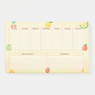 Post-it® Plans de fruits à ciels