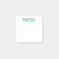 Plaques de notes blanches Mojo