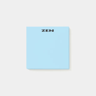 Post-it® Plaques de notes bleu zen