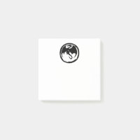Plaquettes de notes blanches Black Dragon
