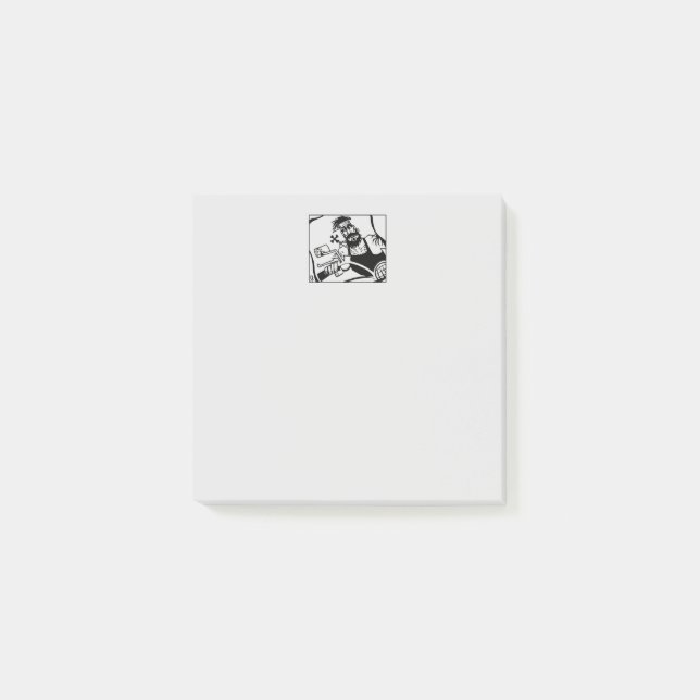Post-it® Plaquettes de notes grises (Devant)