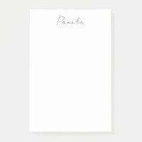 Plat minimaliste moderne Simple mignon Nom propre