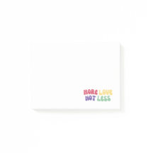 "Plus d'amour pas moins" Amour personnel