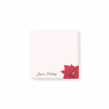 Poinsettia - post-its