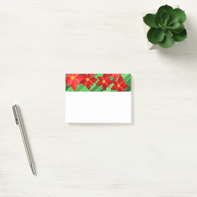Post-it® Poinsettias (Bureau)