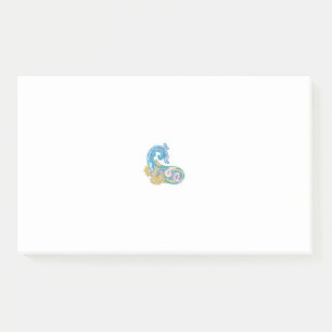 Post-it® Point, Sherpa Blue, Design de sable doré