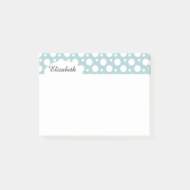 Post-it® Pois blanc (Devant)