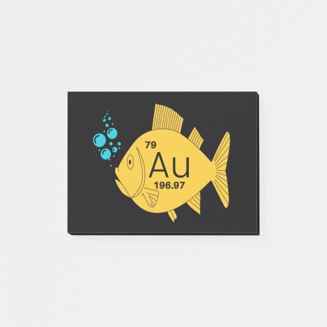 Post-it® Poisson d'or (Devant)